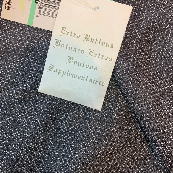 Evan picone petite gray blazer suite jacket NWT 8 - Picture 6 of 7